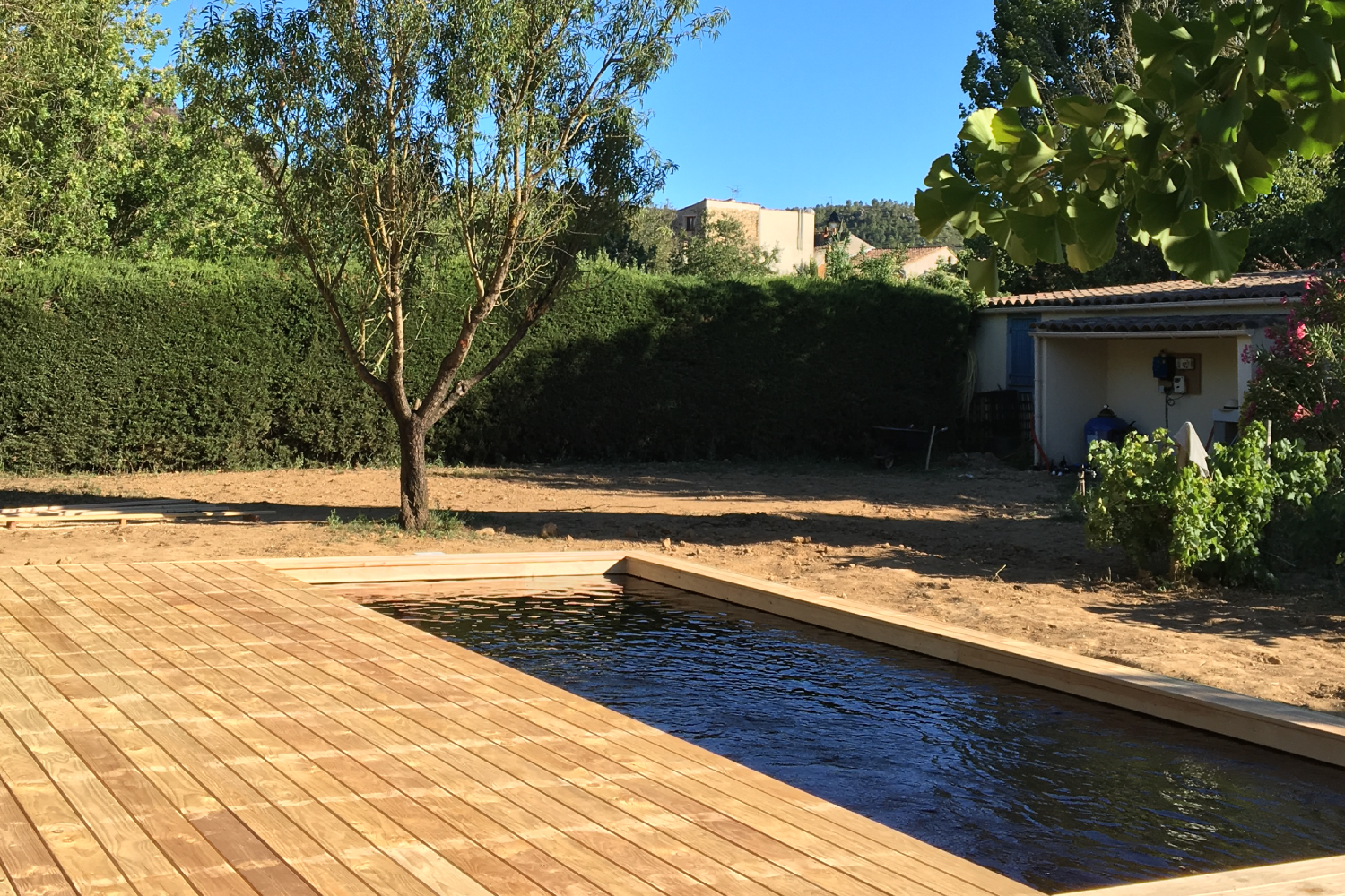 piscine en bois anga à la ciotat