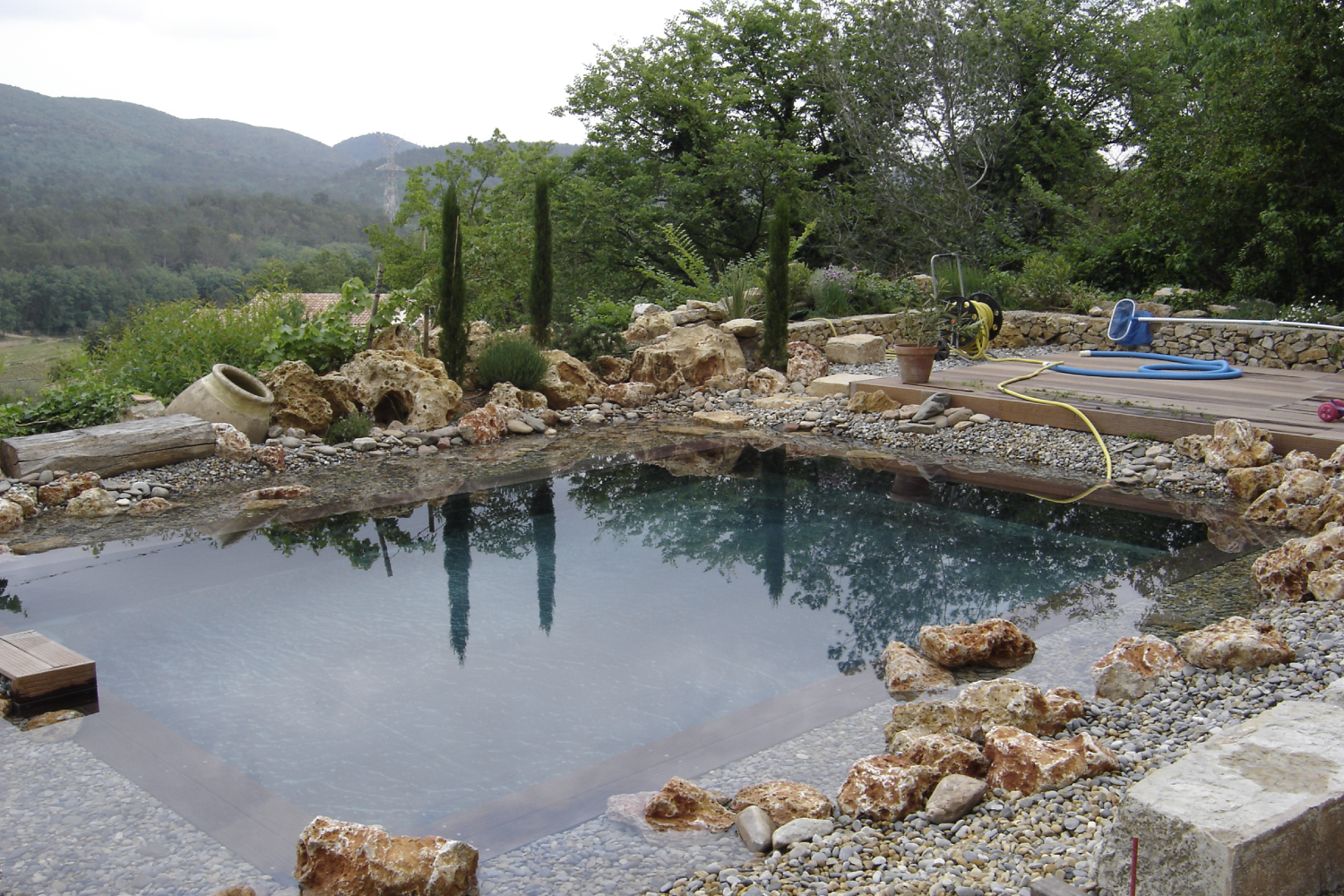 piscine en bois à nice